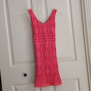 Bebe Coral Summer Dress